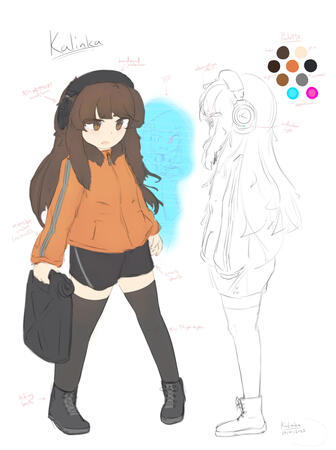 Kalinka's main reference sheet